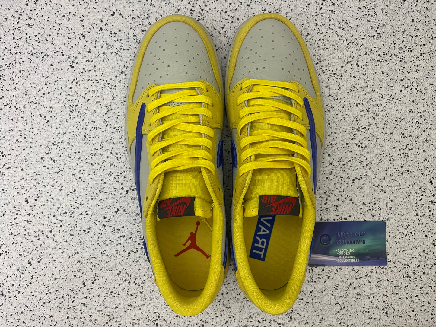 Jordan 1 Low Travis Scott Canary 10 Men/11.5 Women “Preowned”