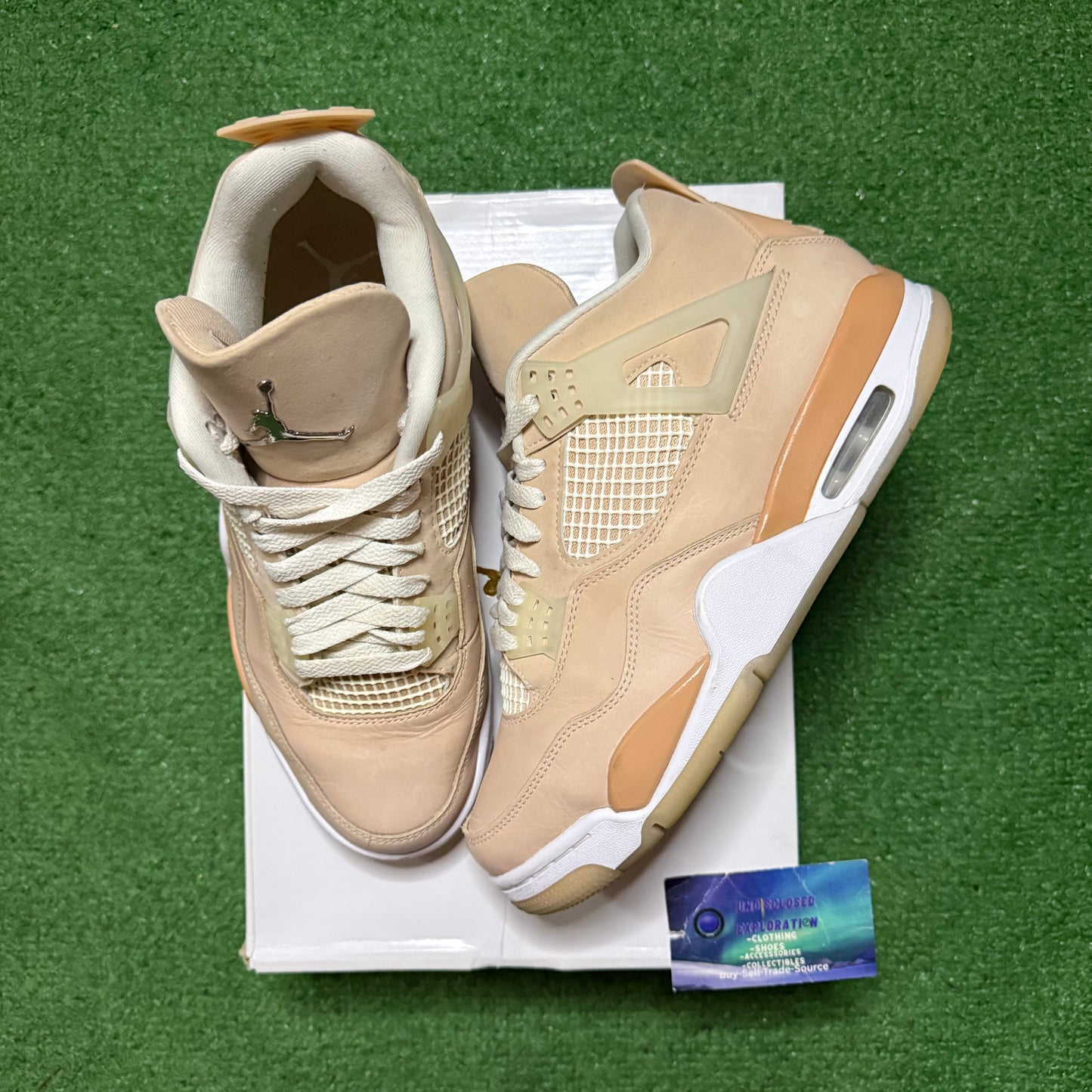 Jordan 4 Shimmer 9 Men “Preowned”