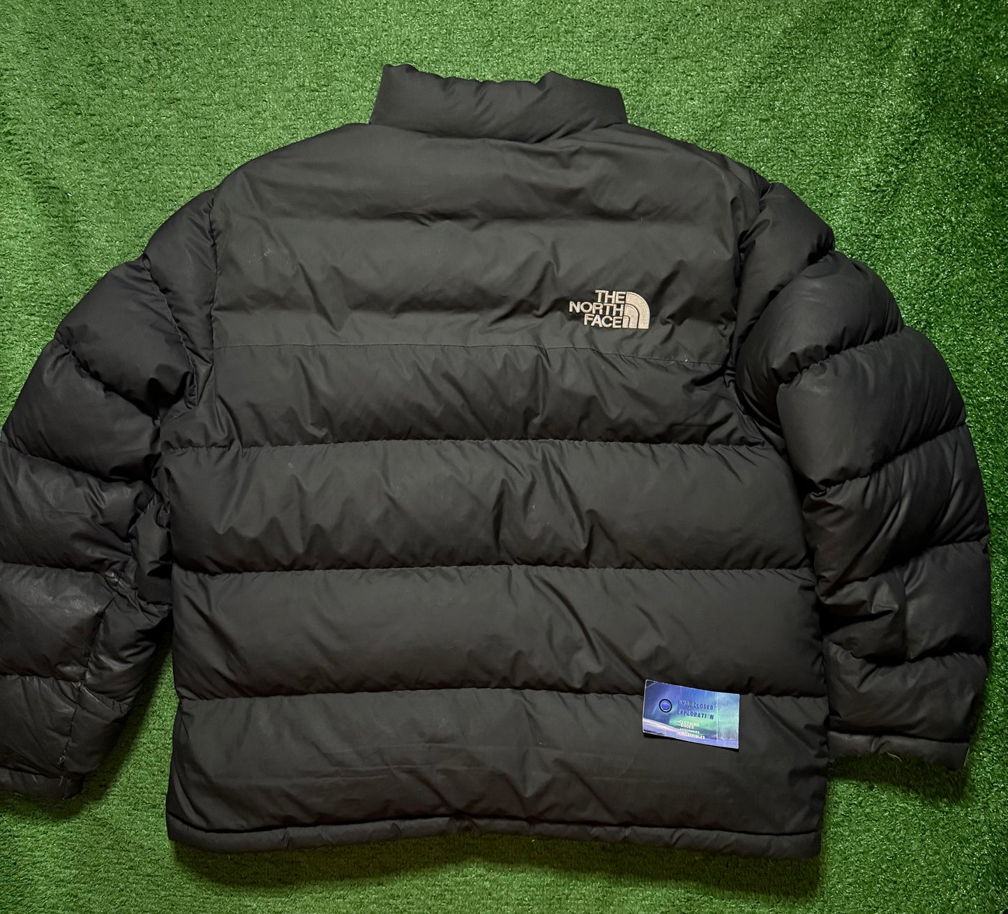 North Face Nuptse 700 Fill Black