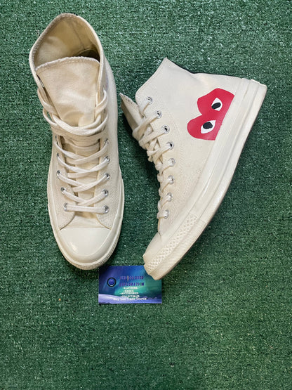 CDG X converse chuck 70 high size 9men/10.5women