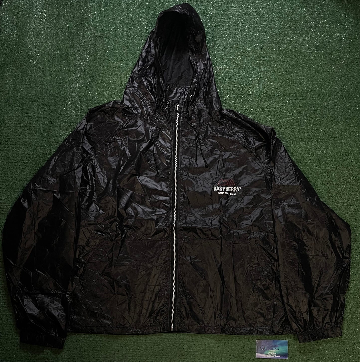 Gv Gallery Raspberry hills black crinkle  jacket