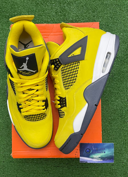 Jordan 4 Lightning 11 Men/12.5 Women “B-Grade”