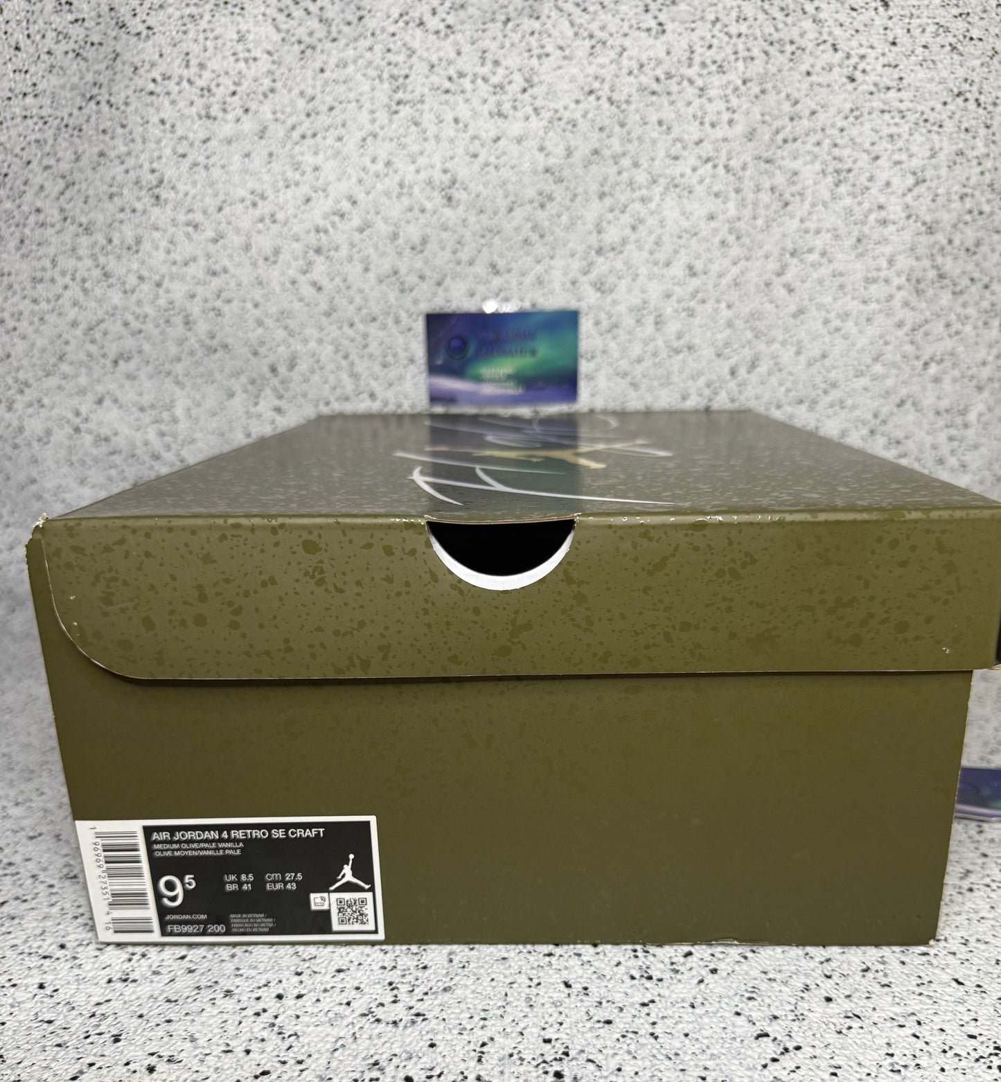 Jordan 4 Craft Olive