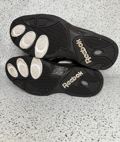 Reebok Above The Rim Pump Black White 10.5 Men/12 Women “Preowned”