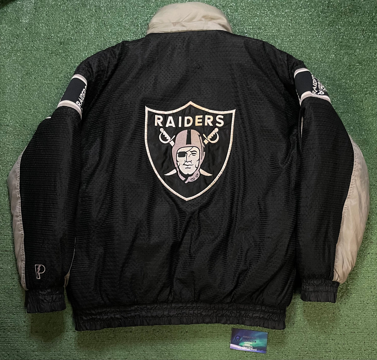 Vintage 1990s Reversible Oakland Raiders Jacket