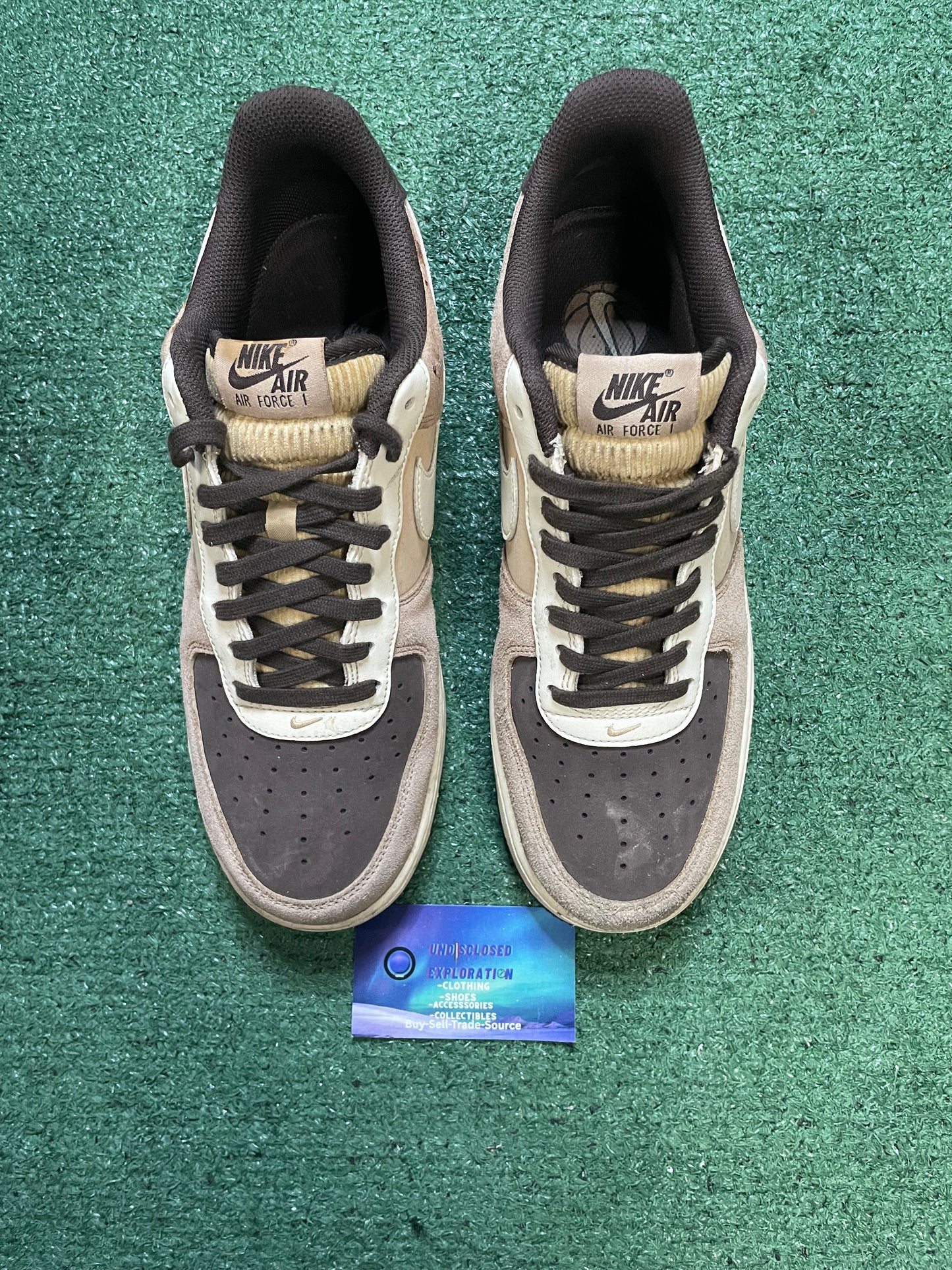 Nike Air Force 1 low baroque brown size 9.5men/11women