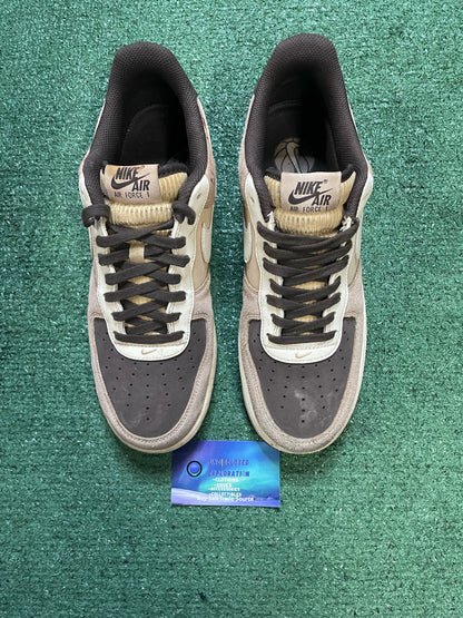 Nike Air Force 1 low baroque brown size 9.5men/11women