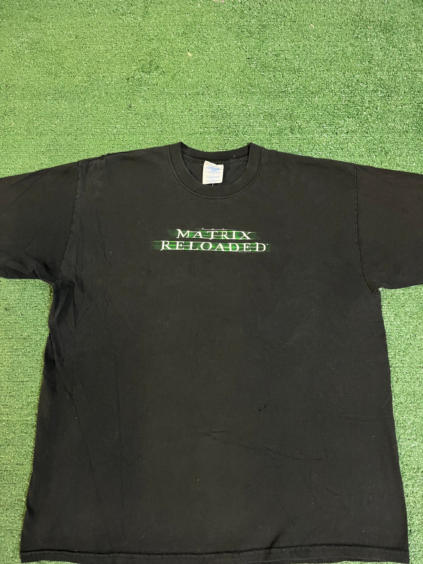 Vintage 1990s matrix reloaded tee