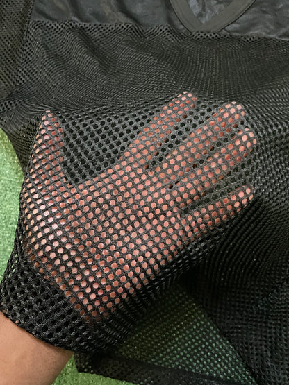 Vintage black mesh jersey