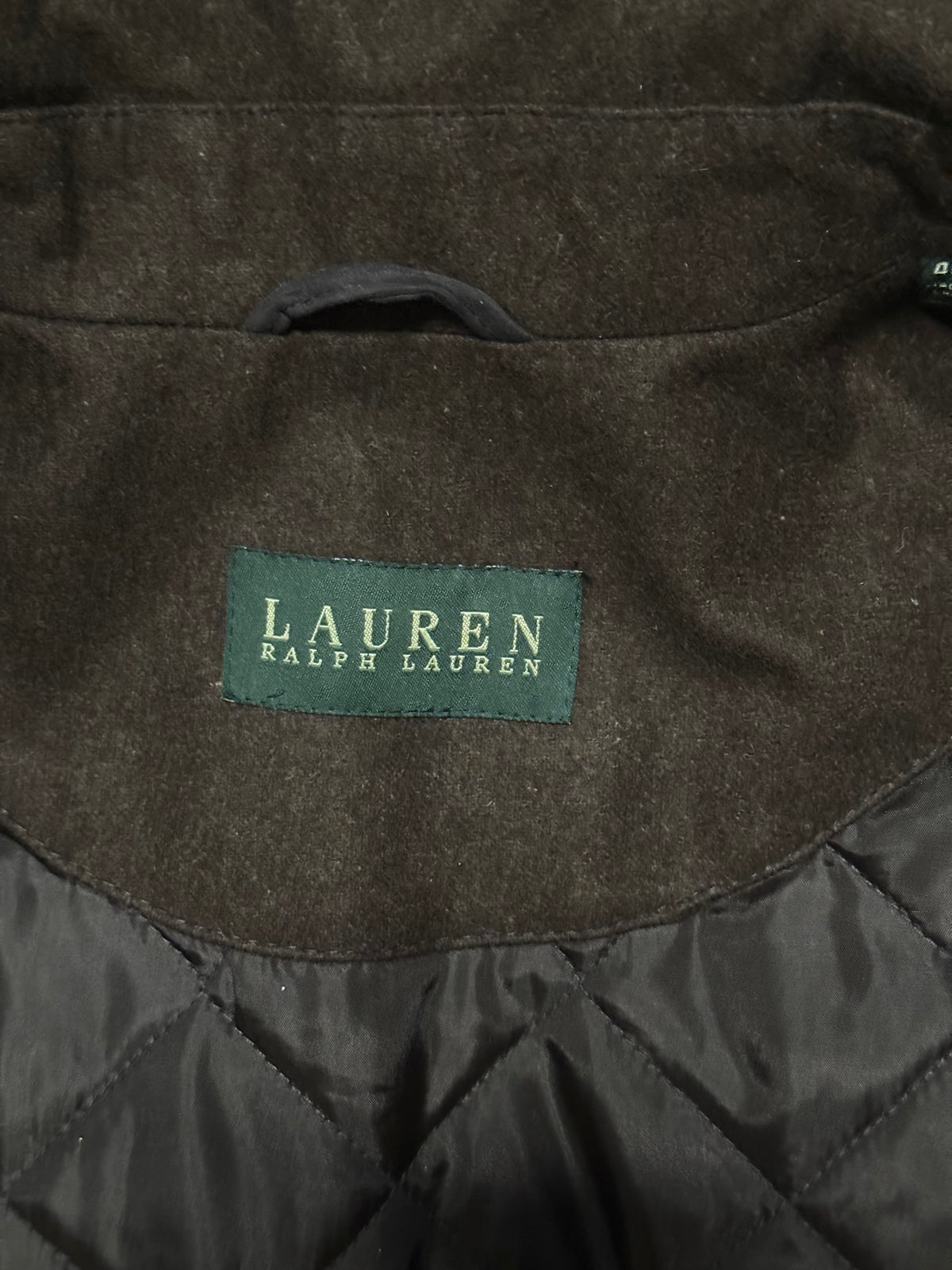Vintage Lauren Ralph Lauren Trench Coat Quilted Removable Liner