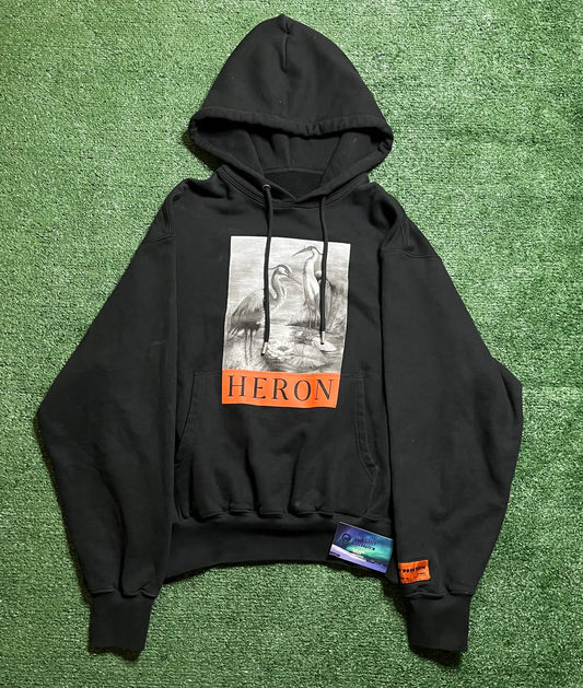 Heron Preston black heron Hoodie