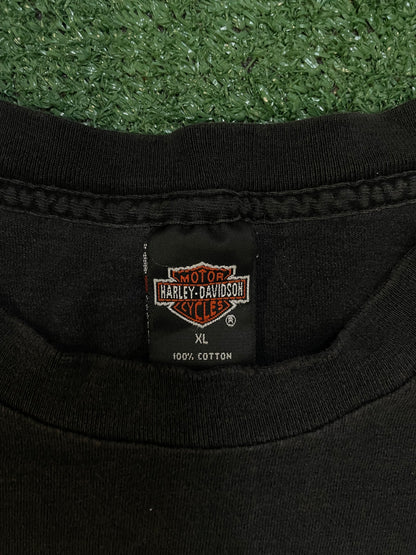Vintage 1990s Harley Davidson motorcycles NO worries tee