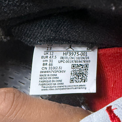 Jordan 5 Black Metallic Reimagined 13 Men “Preowned”