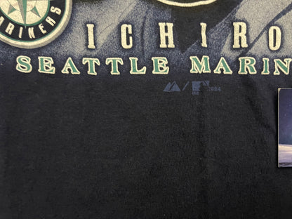 Vintage Ichiro Seattle Mariners single season hit record  Tee