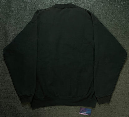Vintage 1990s Michigan State university green and white crewneck