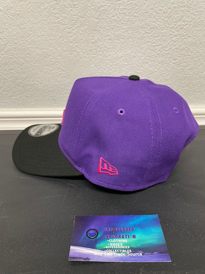LA Los Angeles Dodgers 100 year anniversary purple and pink hat