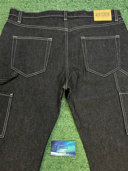 Mint crew Los Angeles black carpenter denim