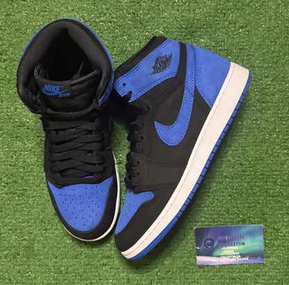 Jordan 1 Royal Reimagined 7 Youth/8.5 Women “Preowned”