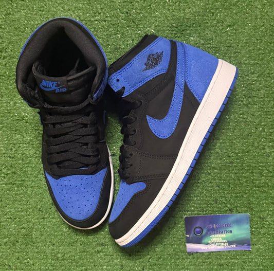 Jordan 1 Royal Reimagined 7 Youth/8.5 Women “Preowned”