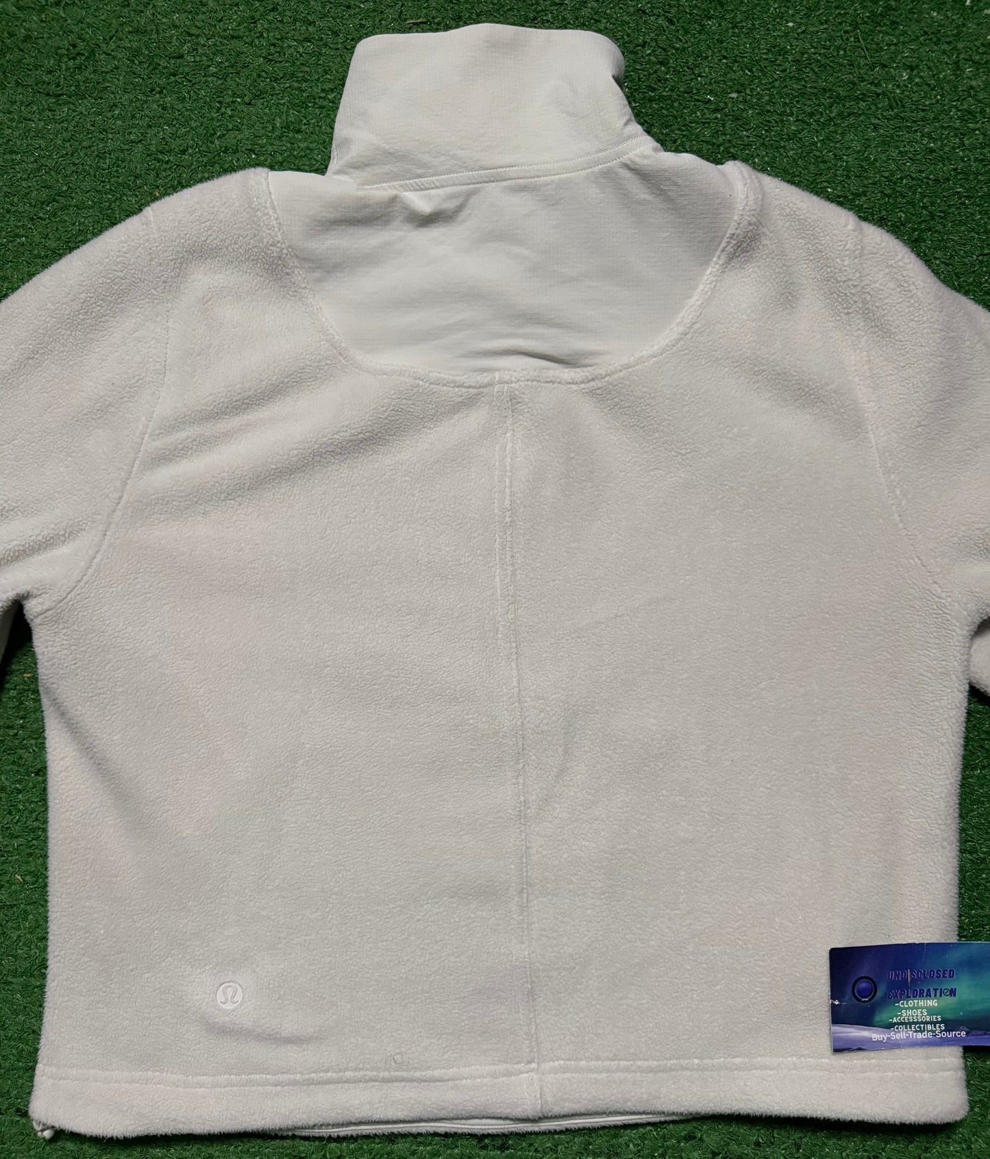 Lululemon Brushed Softstreme Ribbed Quarter Zip Fleece