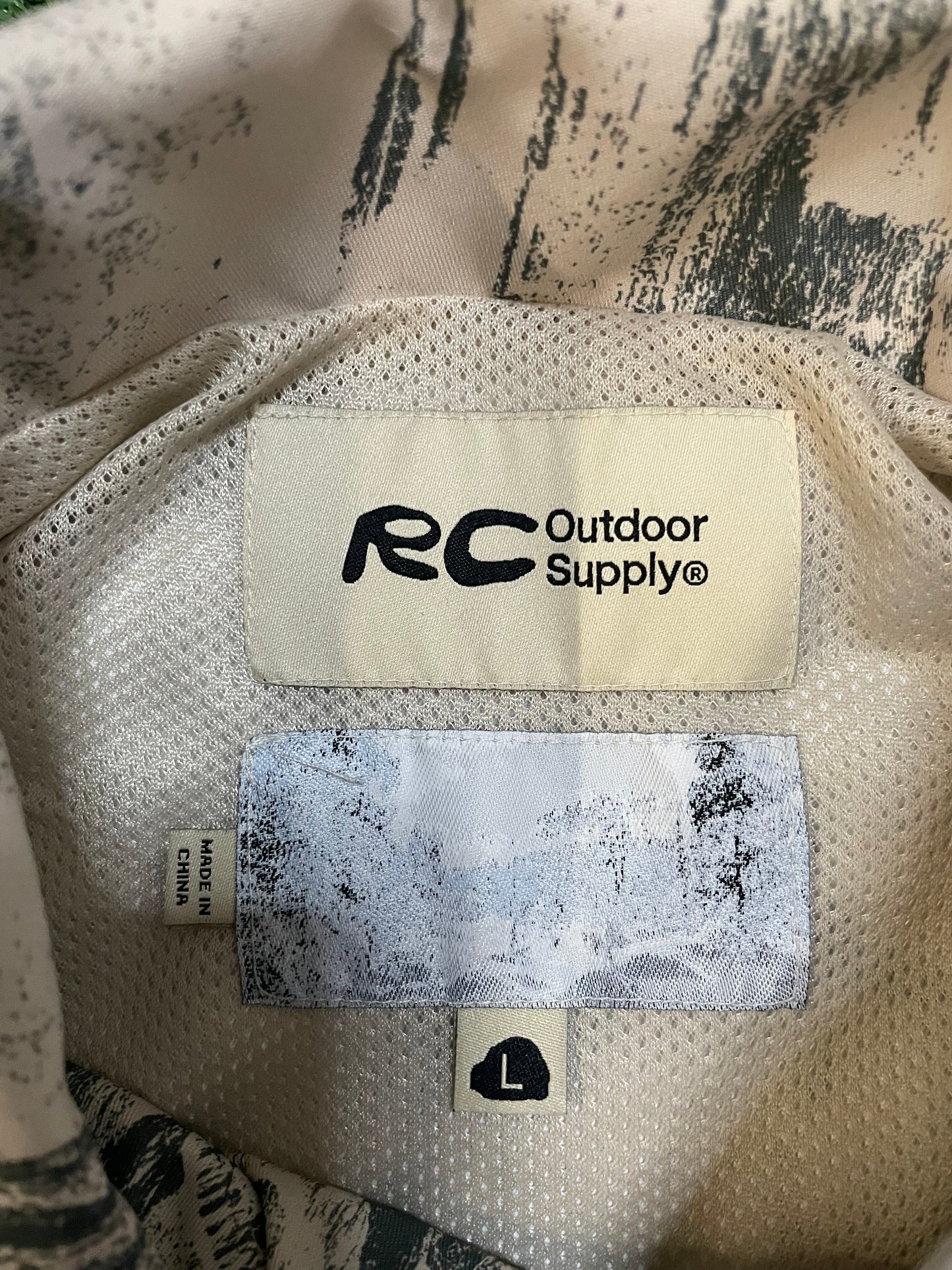 RCOS tree bark camo jacket