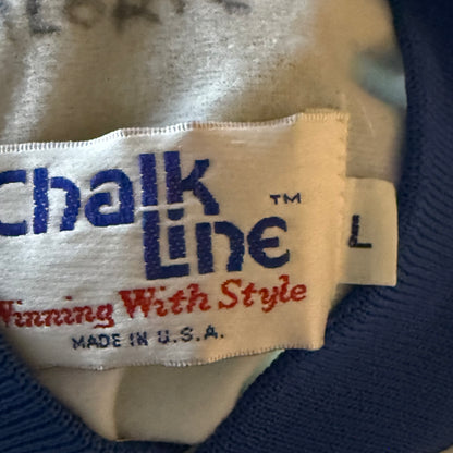 Vintage Seattle Seahawks Chalk Line Satin Jacket