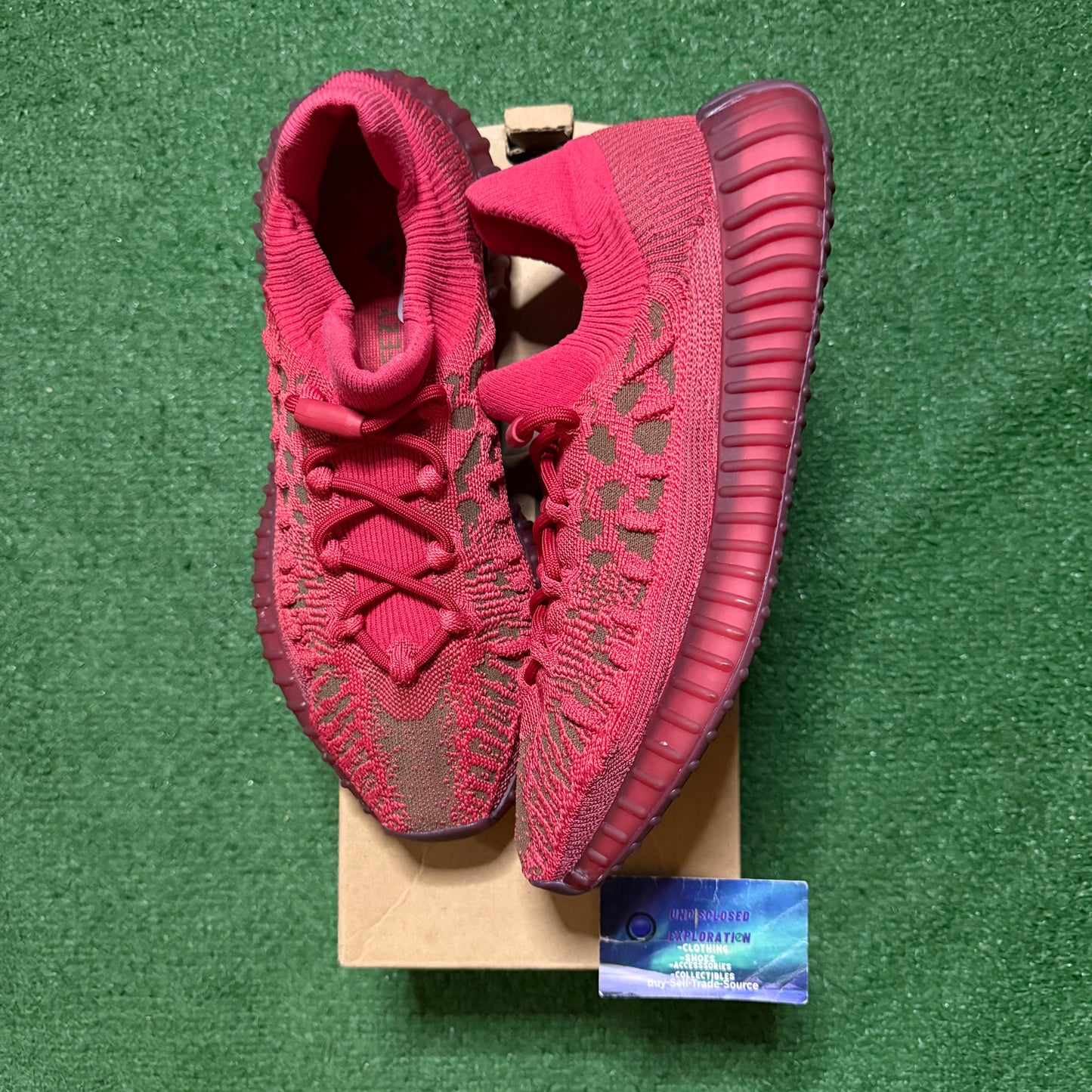 Yeezy 350 V2 CMPCT Slate Red 10.5 Men “Preowned”