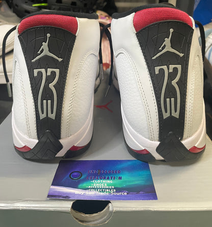 Air Jordan 14 black toe 2024 size 10.5men/12women
