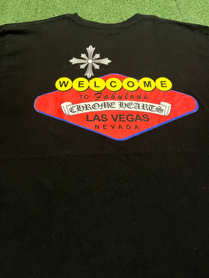 Chrome hearts welcome to Las Vegas tee