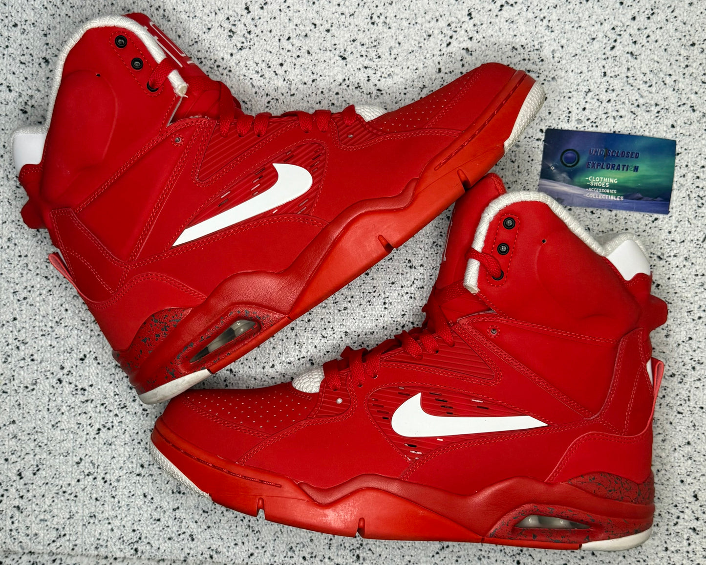 Nike Air Command Force University Red 12 Men/13.5 Women “Preowned”