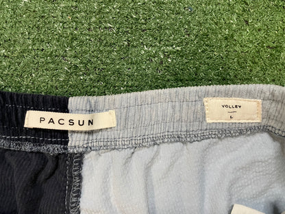 Pacsun patchwork multicolor shorts