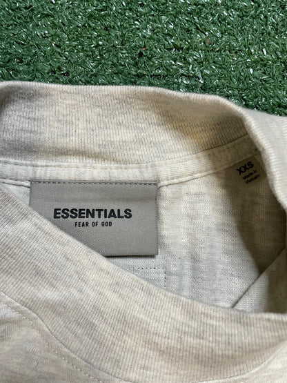 Fear Of God Essentials light oatmeal longsleeve