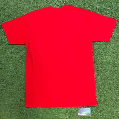 Vintage 1990s 49ers Helmet tee