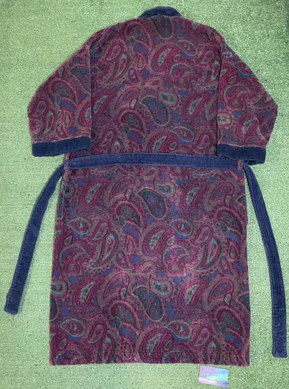 Vintage Christian Dior paisley robe