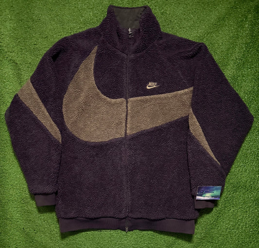 Nike Big Swoosh Reversible Fleece Purple