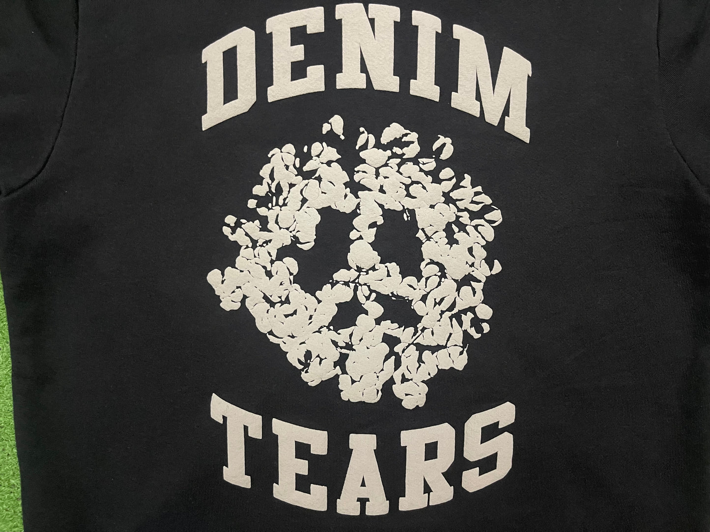 Denim Tears University Zip Hoodie Black SS24