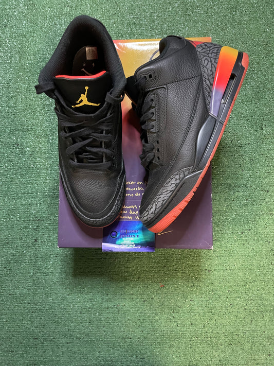 Air Jordan 3 J Balvin rio size 10.5men/12women