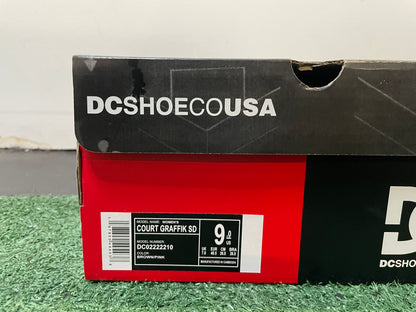 DC Court Graffik Skate Brown / Pink