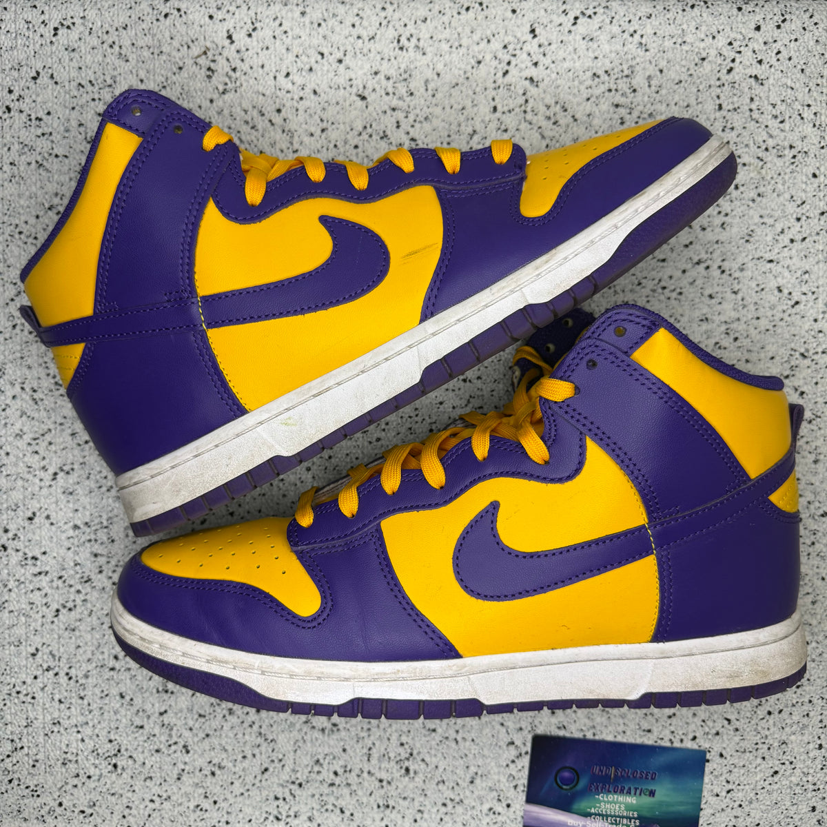 Nike Dunk High Lakers 11 Men “Preowned”