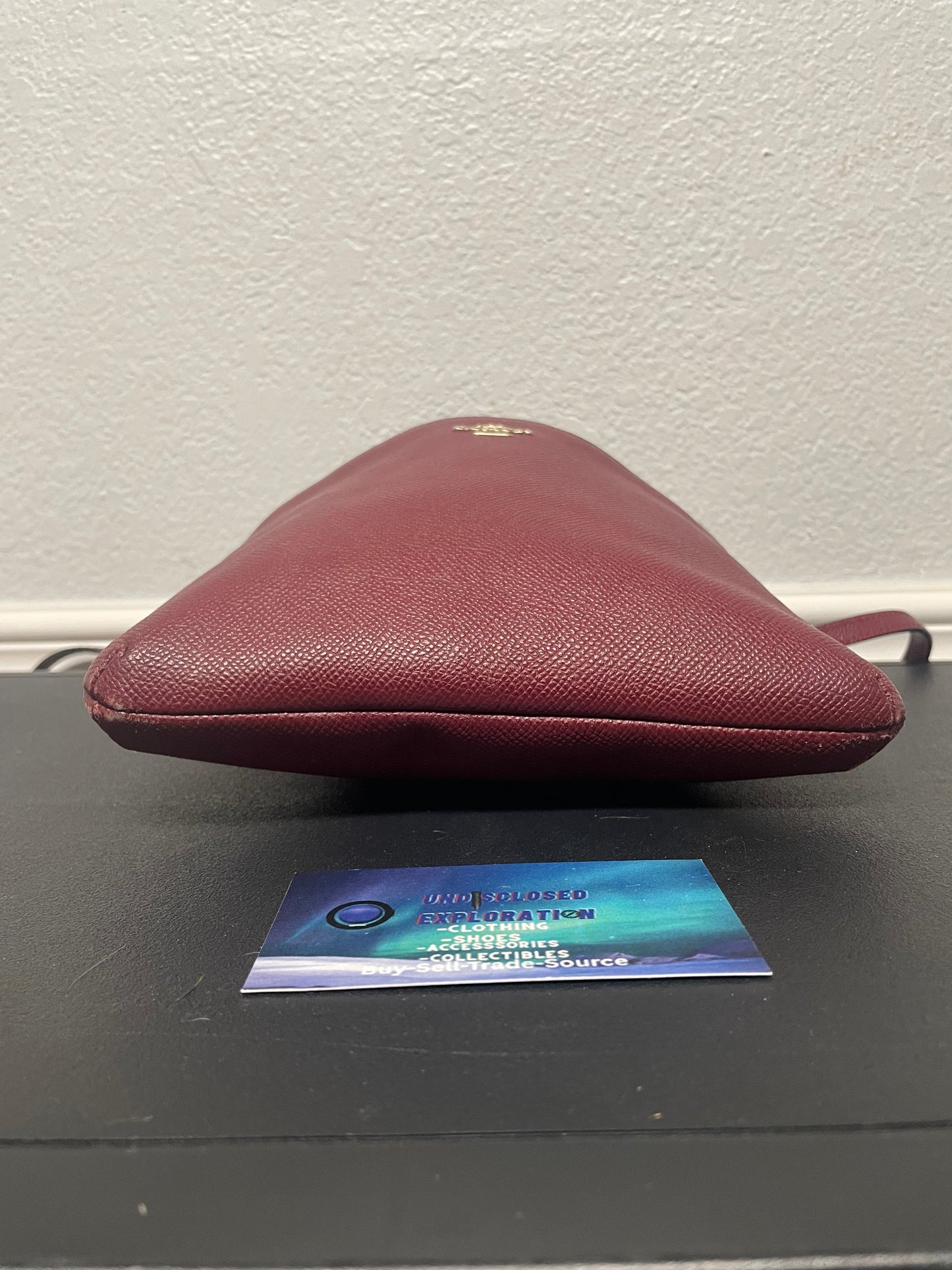 Coach Kitt crossbody messenger red bag