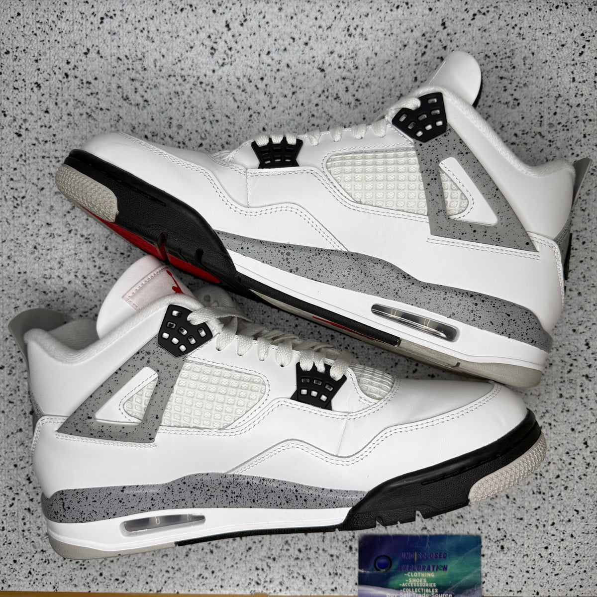 Jordan 4 White Cement 11 Men “Preowned”