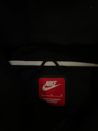 Nike tech fleece black hoodie