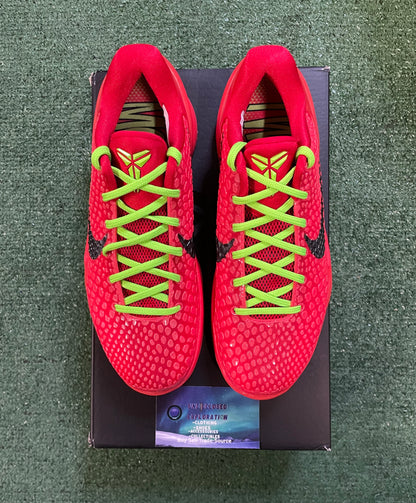 Kobe VI 6 reverse grinch