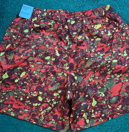 Nike woven orange trek divison shorts