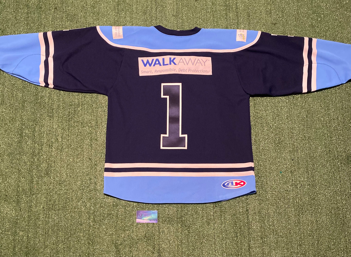 Vintage “W” Insurance insight inc. Hockey Jersey