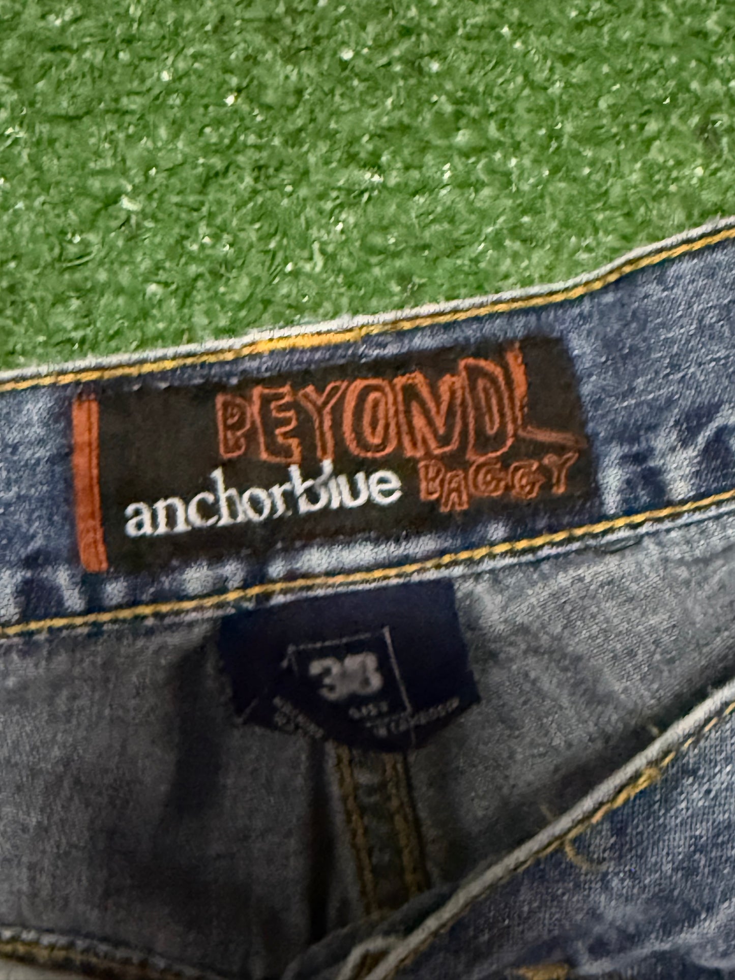 Vintage Anchor Blue Beyond Baggy Jorts