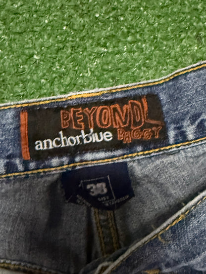 Vintage Anchor Blue Beyond Baggy Jorts