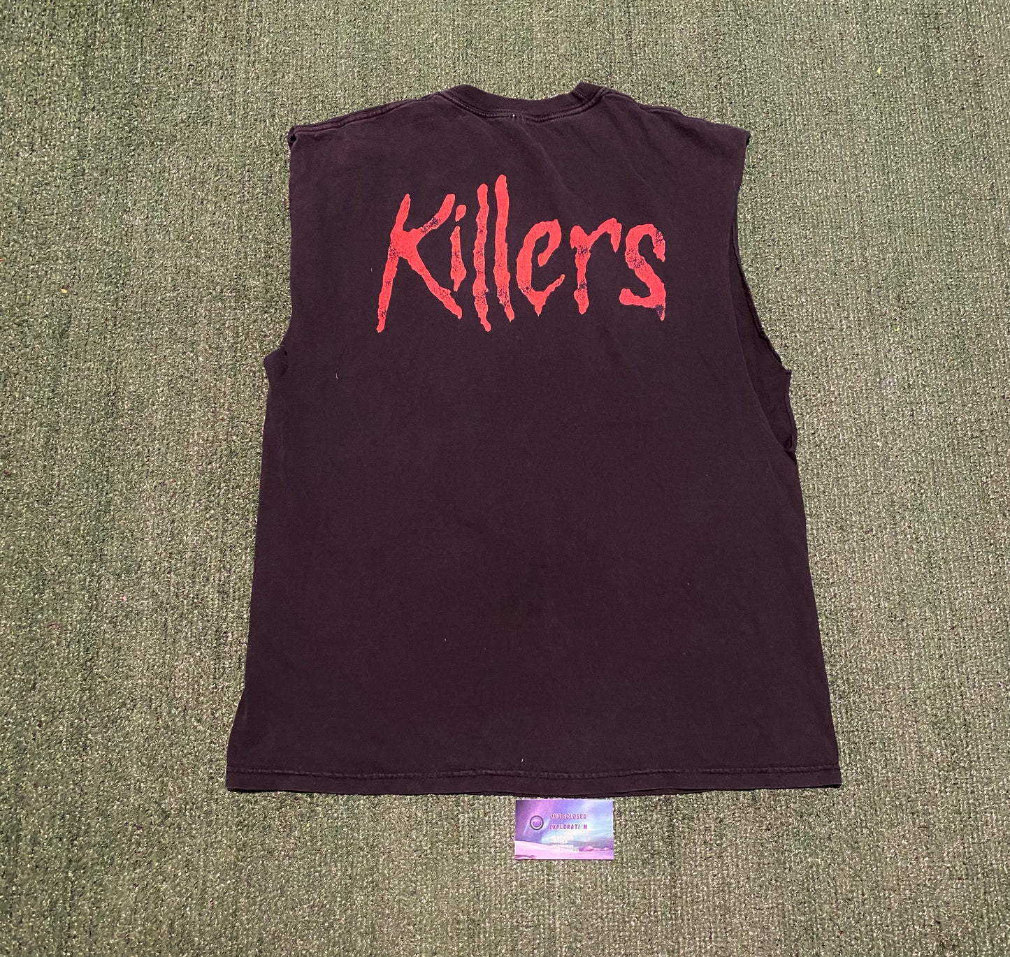 Vintage Iron Maiden killers cutoff tee