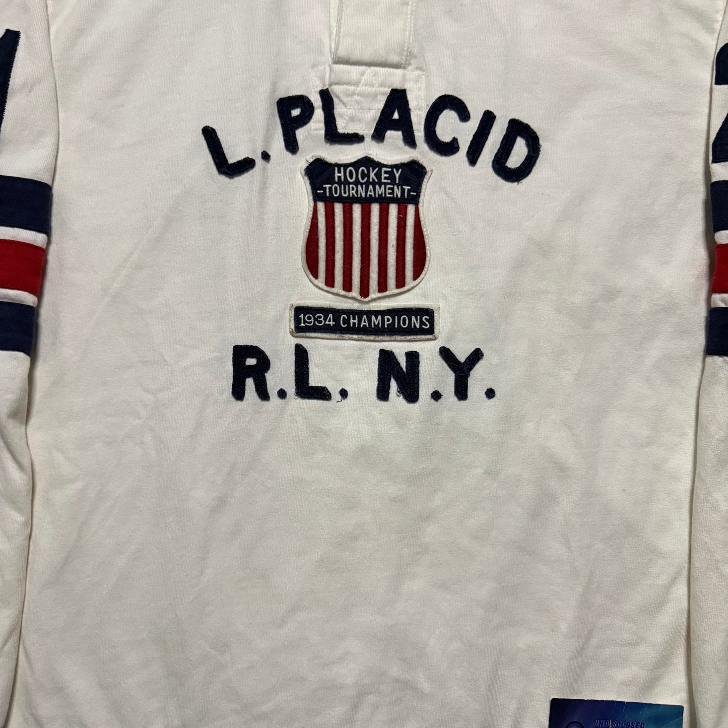 Vintage Polo Ralph Lauren Lake Placid Hockey Hoodie