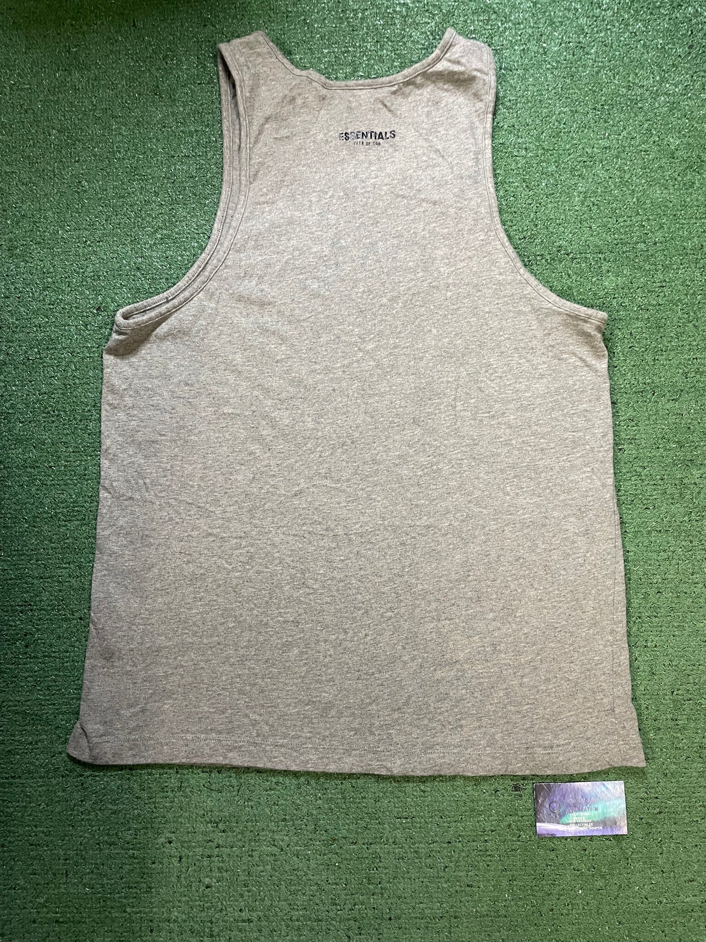 Essentials Fear Of God grey tank top